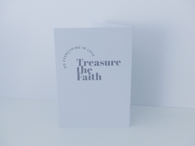 I Love You mini greetings card 