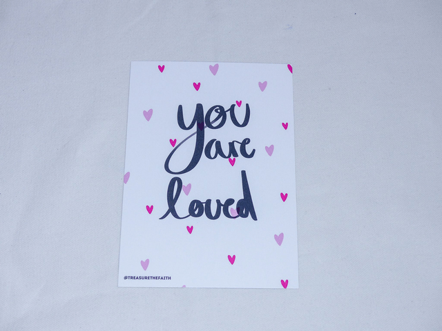 You are loved Postcard