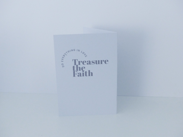 Thank You So Much mini greetings card